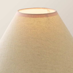 ValueLights Florie Scallop Pink Trim Small Shade - Size: 15 x 27.5 x 27.5cm - Cream - Wilko - thumbnail 6