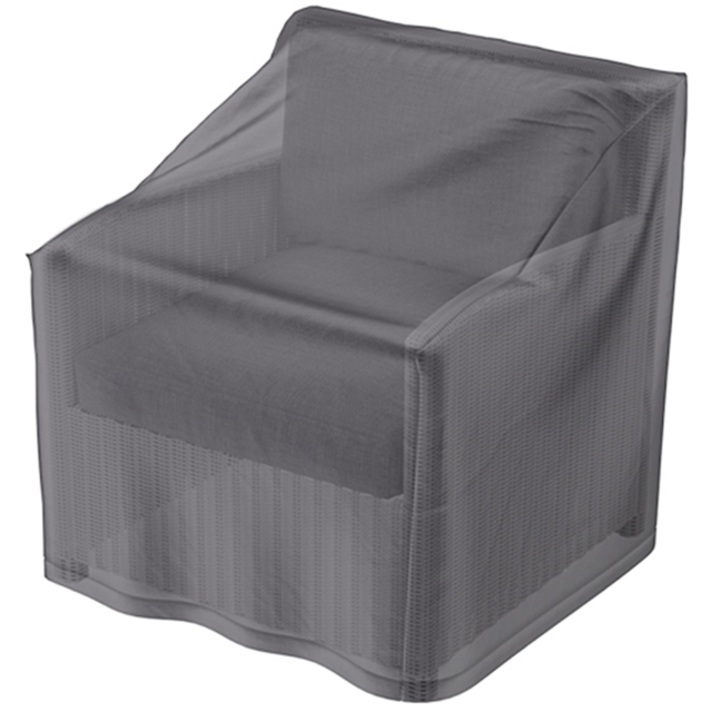 Platinum AeroCover Waterproof Stackable Outdoor Gas Chair Cover 110 x 78 x 75cm - Size: 110 x 78 x 78cm - Grey - Wilko - image 1