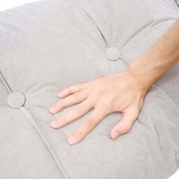 Living and Home Light Grey Chenille Headboard Pillow 60 x 150cm - Size: 60 x 150 x 18cm - Wilko - thumbnail 6