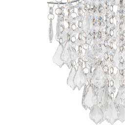 Cosylyte Jasmine Clear Easyfit Classic Beaded Lamp Shade - Size: 17 x 31.5 x 31.5cm - n/a - Wilko - thumbnail 5