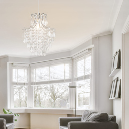 Cosylyte Jasmine Clear Easyfit Classic Beaded Lamp Shade - Size: 17 x 31.5 x 31.5cm - n/a - Wilko - thumbnail 7