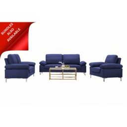 Kosy Koala 2 Seater Blue Fabric Sofa - Wilko - thumbnail 6