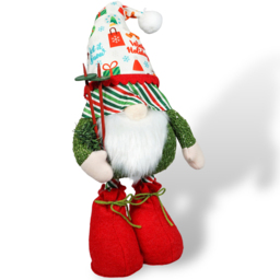 Xmas Haus Loki Festive Gonk with Extendable Legs - Size: 340 x 200 x 150cm - Red - Wilko - thumbnail 4