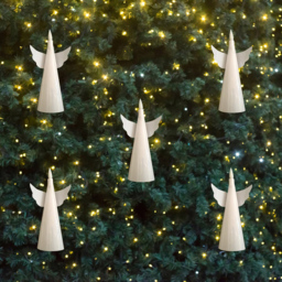 Samuel Alexander Warm White LED Floating Angel Candle with Remote 5 Pack - Size: 16 x 10 x 5cm - Wilko - thumbnail 3