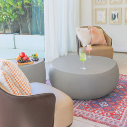 Elementi Ikaria Space Grey GRC Coffee Table - Size: 41 x 107.5 x 100.5cm - Wilko - thumbnail 7