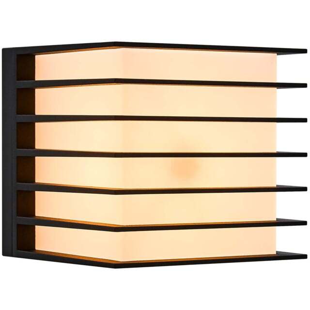 Nordlux Fluctus 13 Black Wall Light - Size: 12 x 13 x 12cm - Wilko - image 1