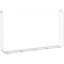 vidaXL Galvanised Steel Wire Silver Firewood Rack 250 x 25 x 150cm - Size: 150 x 25 x 250cm - Wilko - thumbnail 6