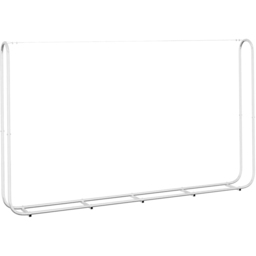 vidaXL Galvanised Steel Wire Silver Firewood Rack 250 x 25 x 150cm - Size: 150 x 25 x 250cm - Wilko - thumbnail 1