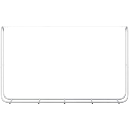 vidaXL Galvanised Steel Wire Silver Firewood Rack 250 x 25 x 150cm - Size: 150 x 25 x 250cm - Wilko - thumbnail 4
