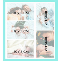Exacompta Letters Blue Photo Album 60 Sheets 300 Photos - Size: 4.7 x 30.3 x 32.8cm - Wilko - thumbnail 6