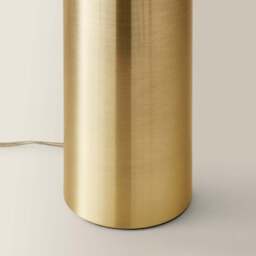 ValueLights Lexy Reni Beige and Antique Brass Shade Touch LED Table Lamp - Size: 55 x 35 x 35cm - Gold - Wilko - thumbnail 5