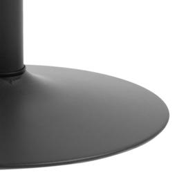 Florence Ibiza Small Round 4 Seater Table Black Ash and Matt Black - Furniture To Go - Wilko - thumbnail 5