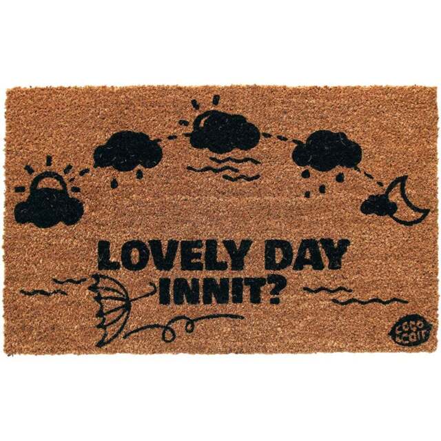 Coco & Coir Rain or Shine Coir Door Mat 45 x 75cm - n/a - Coco & Coir ® - Wilko - image 1
