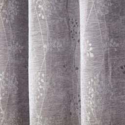 Grace Chenille Curtain Grey 168cm 229cm - Divante Finest - Wilko - thumbnail 5