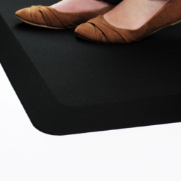 Doortex Black Standing Comfort Kitchen Floor Mat 40 x 60cm - Size: 60 x 40 x 2cm - Wilko - thumbnail 6