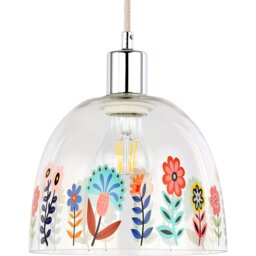 Isabella Glass Shade - Wilko - thumbnail 1