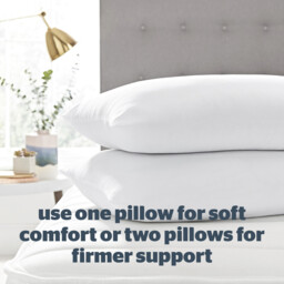 Silentnight White Bounceback Pillows 4 Pack - Wilko - thumbnail 4