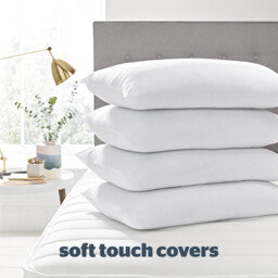 Silentnight White Bounceback Pillows 4 Pack - Wilko - thumbnail 5