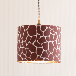 ValueLights Oasis Giraffe Small Shade with Gold Inner - Size: 20 x 25 x 25cm - Multi - Wilko - thumbnail 3