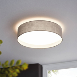EGLO Pasteri LED Taupe Ceiling Light - Wilko - thumbnail 3