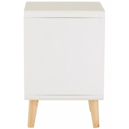 Premier Housewares Milo Single Drawer Cabinet - White - Interiors by Premier - Wilko - thumbnail 5