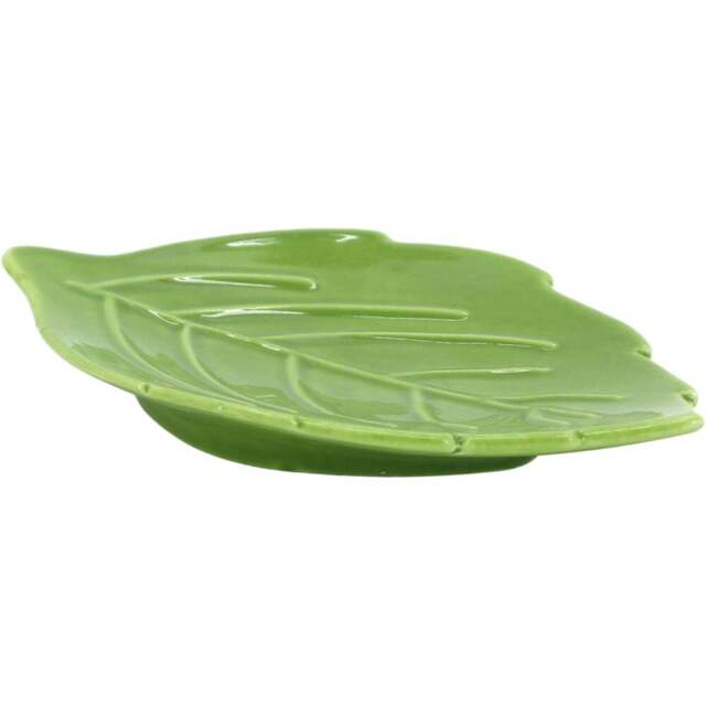 Green Leaf Soap Dish - Green - Wilko - image 1