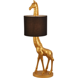 Giraffe Floor Lamp Black and Gold - Wilko - thumbnail 4
