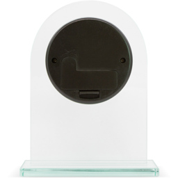 Acctim Ledburn Glass Mantel Table Clock - Size: 5 x 12.7 x 16.9cm - Multi - Wilko - thumbnail 6