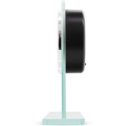 Acctim Ledburn Glass Mantel Table Clock - Size: 5 x 12.7 x 16.9cm - Multi - Wilko - thumbnail 5