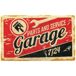 Coco & Coir The Garage Coir Door Mat 45 x 75cm - n/a - Coco & Coir ® - Wilko
