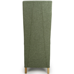Shankar Baxter Set of 2 Green Weave Dining Chair - Wilko - thumbnail 7