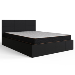 GFW Double Black Side Lift Ottoman Bed - Wilko - thumbnail 3