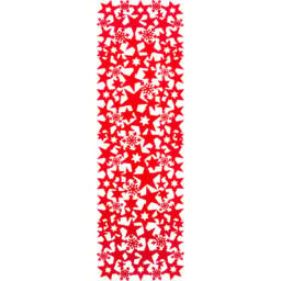 St Helens Red Felt Table Runner 98 x 30cm - Size: 980 x 300 x 3cm - Wilko - thumbnail 1