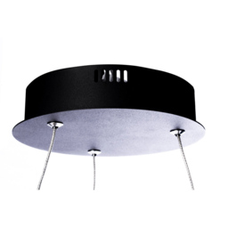Milagro Orion Black LED Pendant Lamp 230V - Size: 40 x 40 x 90cm - Wilko - thumbnail 4