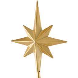 Living and Home Gold Display Stand Christmas Decoration with Star Top 6ft - Size: 180 x 92 x 92cm - Wilko - thumbnail 3