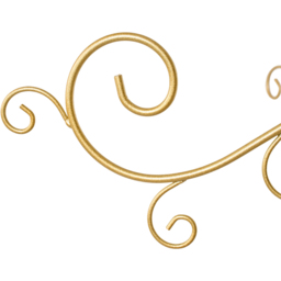 Living and Home Gold Display Stand Christmas Decoration with Star Top 6ft - Size: 180 x 92 x 92cm - Wilko - thumbnail 4
