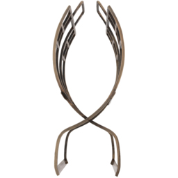 Charles Bentley Snug Antique Gold Folding Log Holder with Handles - Size: 35 x 41 x 31cm - Brass - Wilko - thumbnail 6