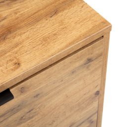 Julian Bowen Bali 6 Drawer Modern Oak Effect Wide Chest of Drawers - Wood - Wilko - thumbnail 6
