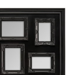 Premier Housewares 2300831 Complements 6-Photo Black Photo Frame - Size: Multi - Wilko - thumbnail 4