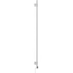Terma Leo Chrome Electric Towel Rail with MOA Blue Element Upgrade 1800 x 600mm - Size: 180 x 60 x 9cm - Silver - Wilko - thumbnail 4