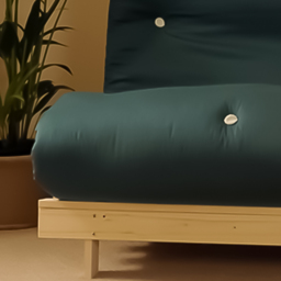 Brooklyn Small Double Sleeper Green Futon Base and Mattress - Size: Single - Wilko - thumbnail 3