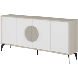 Decortie Gora Sandstone and White Console Sideboard - Multi - Wilko - thumbnail 3