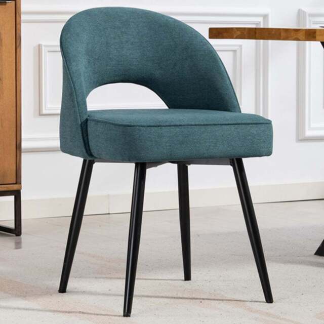 Artemis Home Ashley Set of 2 Teal Dining Chairs - Wilko - image 1
