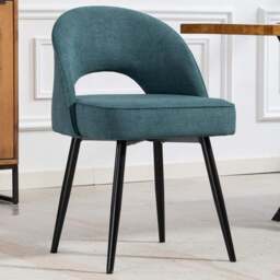 Artemis Home Ashley Set of 2 Teal Dining Chairs - Wilko