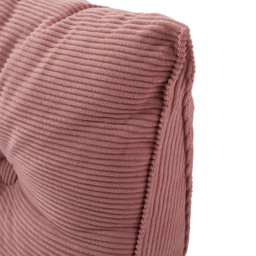 Living and Home Pink Corduroy Wedge Headboard Pillow with Side Pocket 180 x 50cm - Size: 50 x 180 x 20cm - Wilko - thumbnail 6