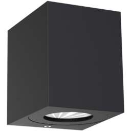 Nordlux Canto Kubi 2 Seaside Black Wall Light - Size: 10.6 x 8.7 x 10.6cm - Wilko - thumbnail 1
