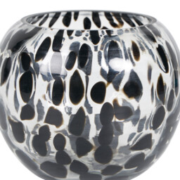 Black Confetti Candle Holder Black - Wilko - thumbnail 5