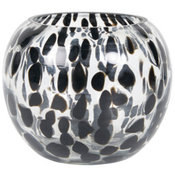 Black Confetti Candle Holder Black - Wilko - thumbnail 3