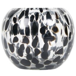 Black Confetti Candle Holder Black - Wilko - thumbnail 1