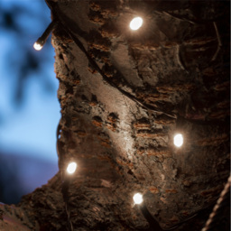 GardenKraft 2 Pack Bright White 100 LED Solar Light - Size: 20.5 x 8.5 x 9cm - Multi - Wilko - thumbnail 4